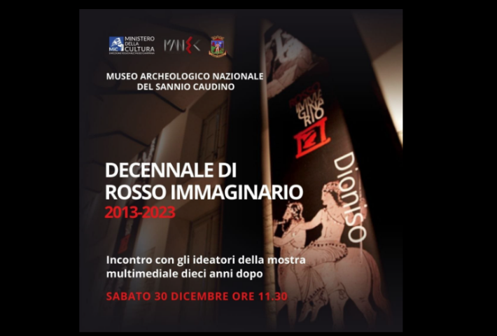 Decennale mostra ‘Rosso Immaginario’