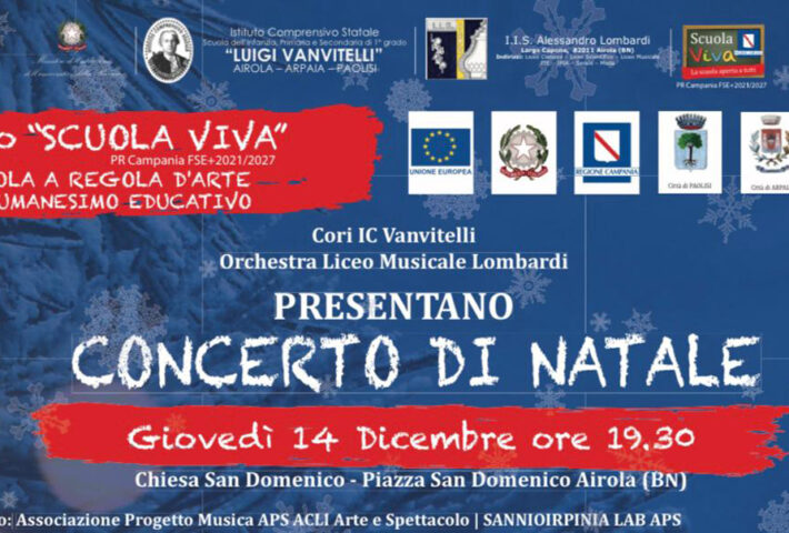 Concerto di Natale degli istituti Vanvitelli e Lombardi