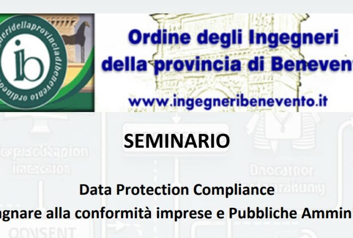 Seminario ‘Data Protection Compliance’