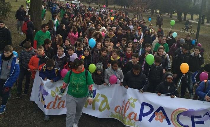 Manifestazione ‘La pace in testa’