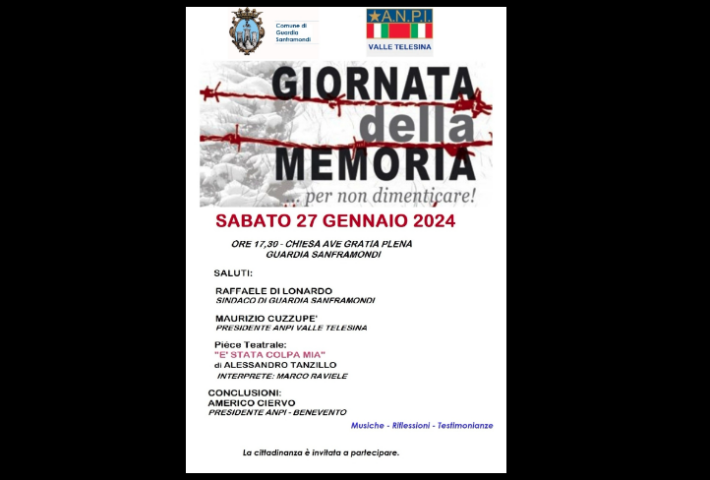 Riflessione sulla Giornata della Memoria