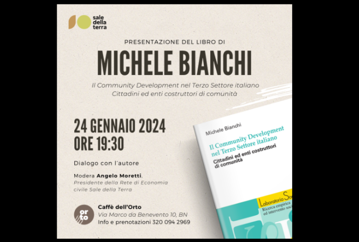 “Il Community Development nel Terzo Settore italiano – Cittadini ed enti costruttori di comunità”