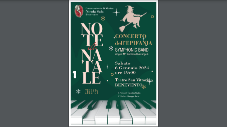 Il Conservatorio presenta il Concerto dell’Epifania