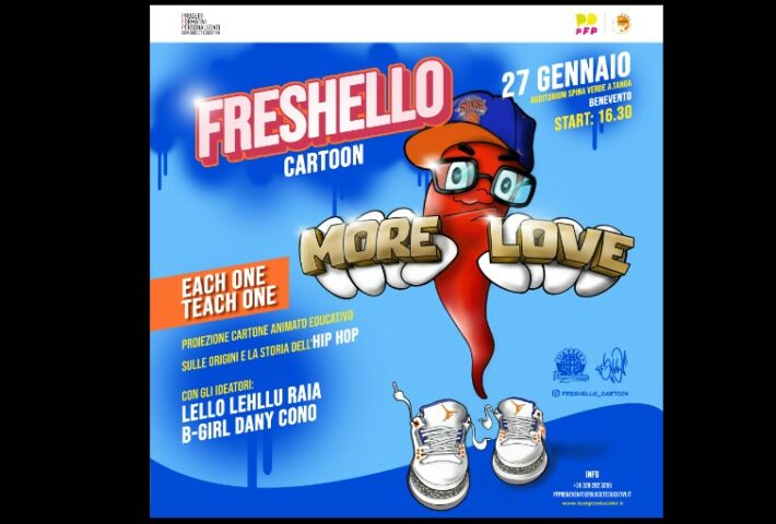 Proiezione cartoon ‘Freshello’