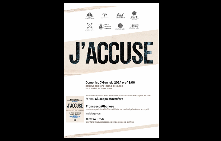 Presentazione libro-testimonianza “J’accuse”