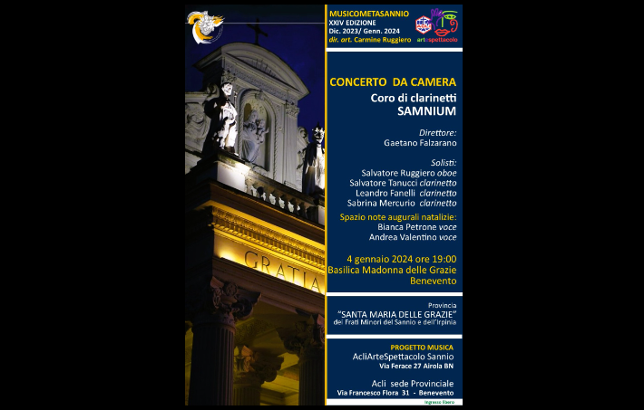 Evento conclusivo XXIV edizione di MusicometaSannio