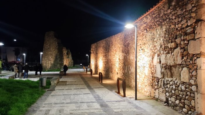 Illuminazione Mura Longobarde