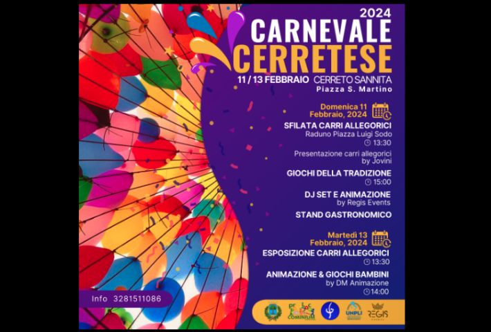 Carnevale Cerretese 2024