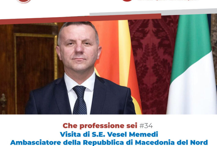 Visita dell’Ambasciatore della Repubblica di Macedonia del Nord