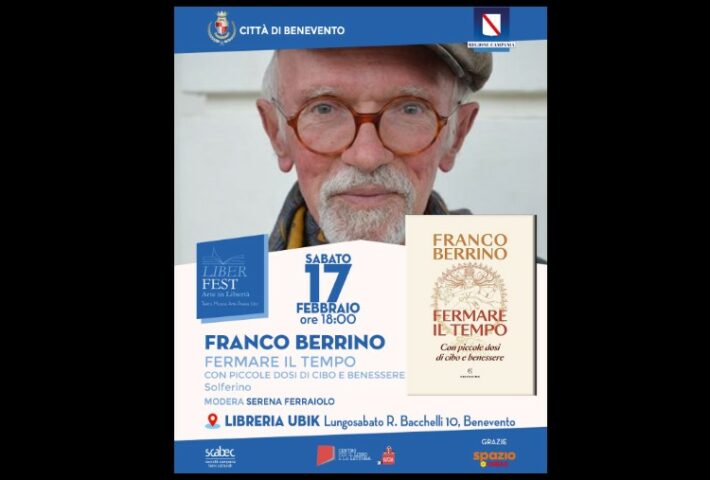 Presentazione libro ‘Fermare il tempo – Con piccole dosi di cibo e benessere’