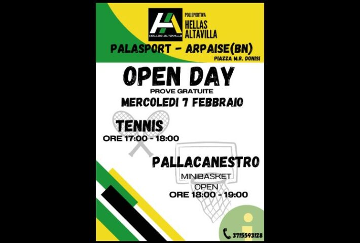 Open Day Polisportiva Hellas Altavilla