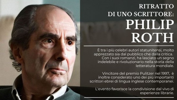 Incontro “Ritratto di uno scrittore: Philip Roth”