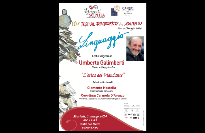 Lectio magistralis di Umberto Galimberti