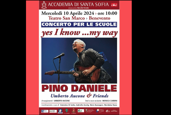 Concerto omaggio a Pino Daniele “Yes I know…my way”