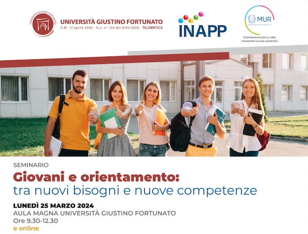 “Giovani e orientamento: tra nuovi bisogni e nuove competenze”