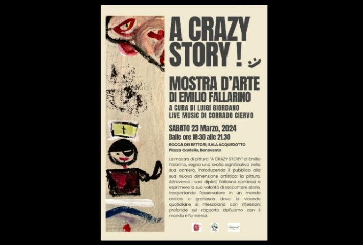 Mostra “A Crazy Story” di Emilio Fallarino