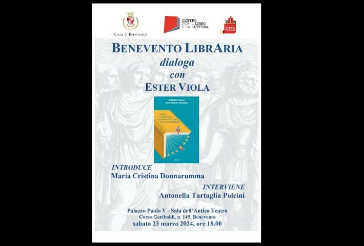 Ester Viola presenta il libro ‘Voltare pagina’