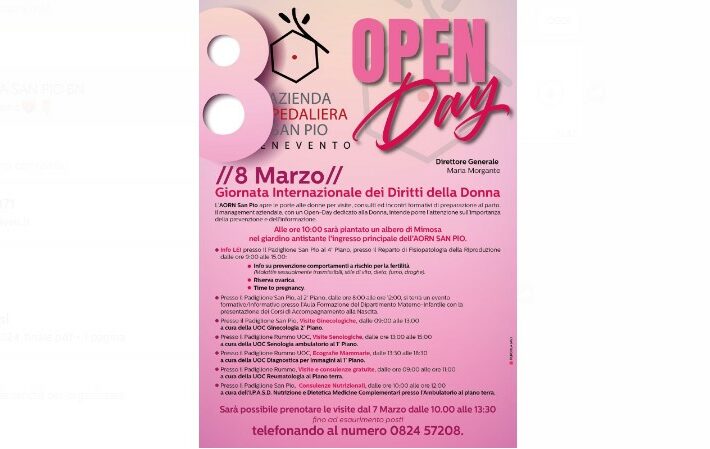 Al San Pio Open Day dedicato alle donne