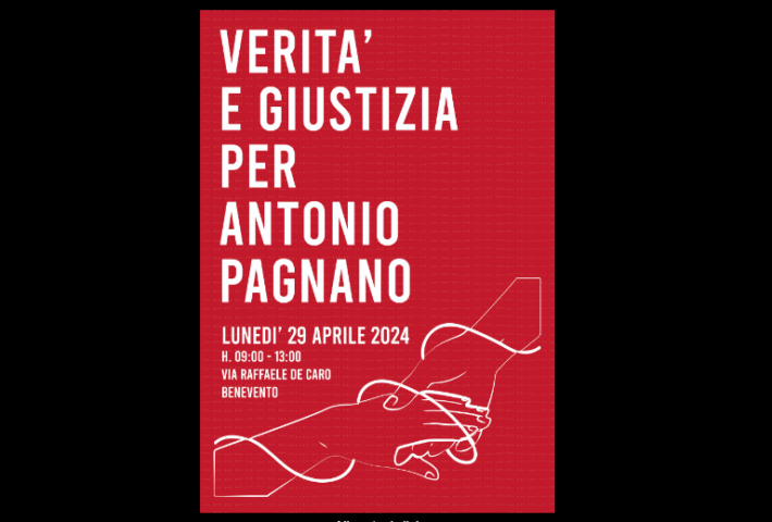 Verità e giustizia per Antonio Pagnano