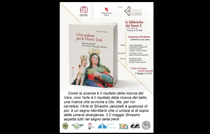 Presentazione libro “Uno scultore per le Nuove Terre – Silvestro Jacobelli da Cerreto al Viceregno del Perù”