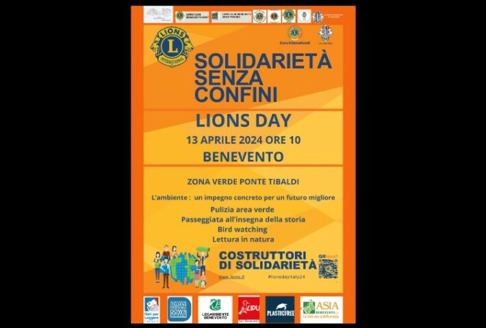 “Lions Day 2024 – Solidarietà senza confini”