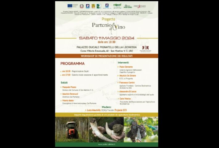 Workshop del progetto “Partenio diVino”