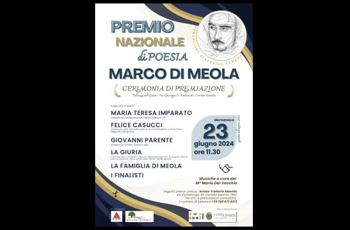 Premio Nazionale di Poesia “Marco Di Meola”