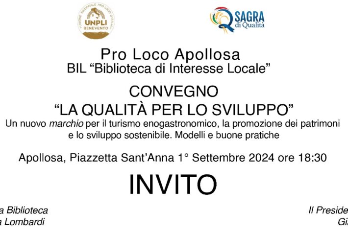 Convegno ‘La qualità per lo sviluppo’