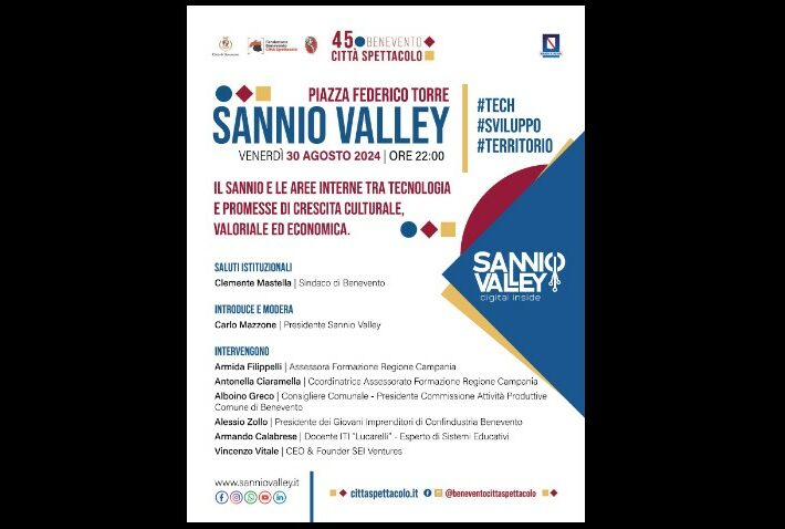 “Sannio Valley: #tech, #sviluppo, #territorio”