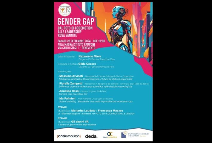 “Gender GAP: dal PCTO di Codemotion alle leadership sannite”