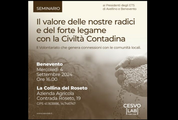 Seminario esperienziale ‘Radici e Civiltà Contadina’