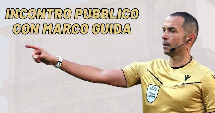 Incontro con l’arbitro Marco Guida