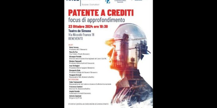 Focus di approfondimento sul tema della “Patente a Crediti”