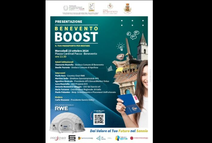 Presentazione progetto ‘Benevento Boost’