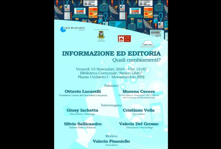 “Informazione ed editoria, quali cambiamenti?”