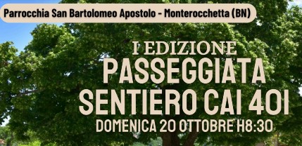 “Passeggiata Sentiero CAI 401″