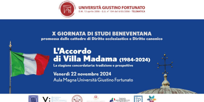 “L’Accordo di Villa Madama (1984-2024). La stagione concordataria: tradizione e prospettive”