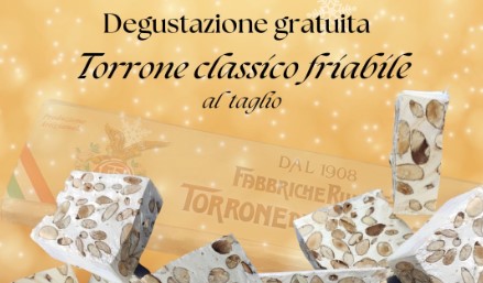 Degustazione torrone alle Fabbriche Riunite