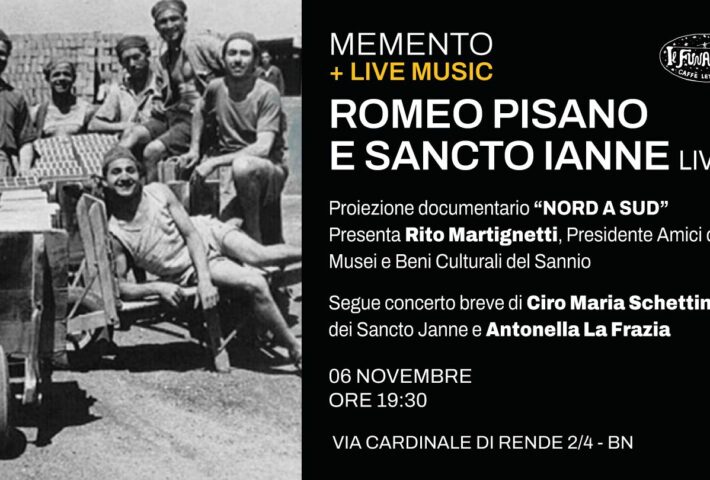Proiezione docufilm “NordaSud” e concerto Sancto Janne