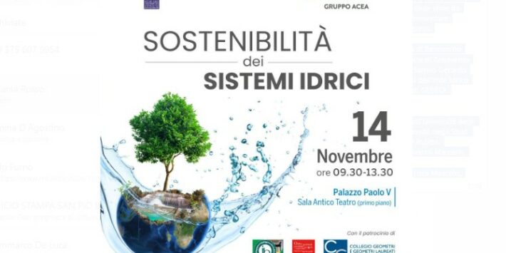 “Sostenibilità dei Sistemi Idrici”