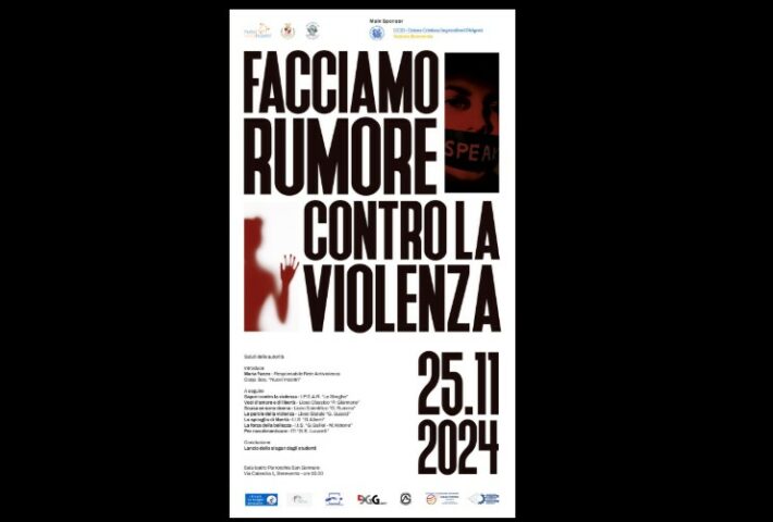Facciamo rumore contro la violenza