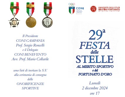 Festa delle Stelle al Merito Sportivo