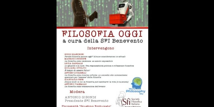 “Filosofia Oggi”