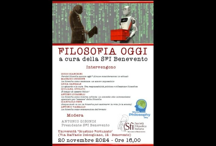 “Filosofia Oggi”