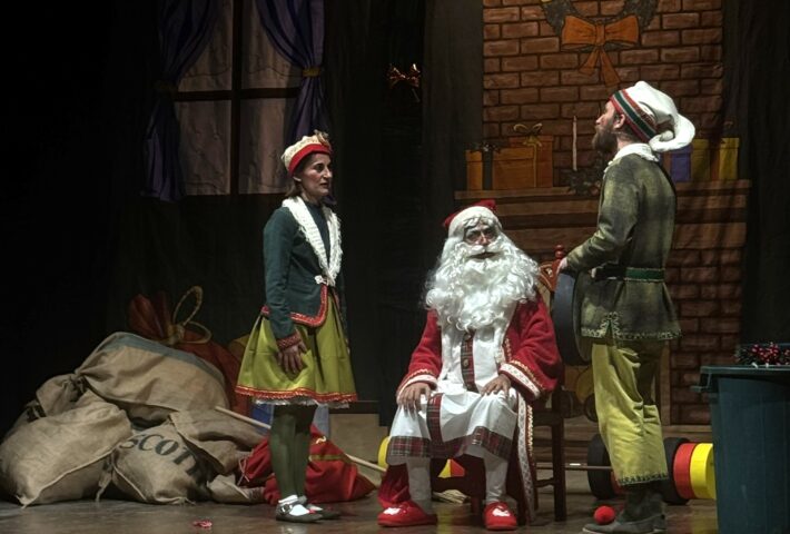 Spettacolo ‘Babbo Natale va in pensione’