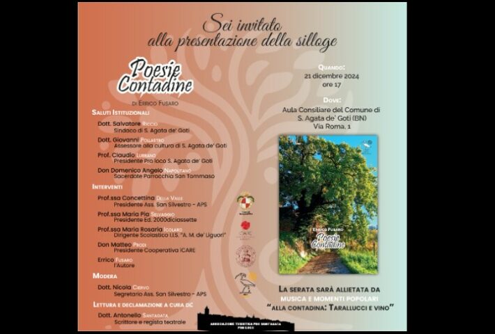 Presentazione di Poesie Contadine