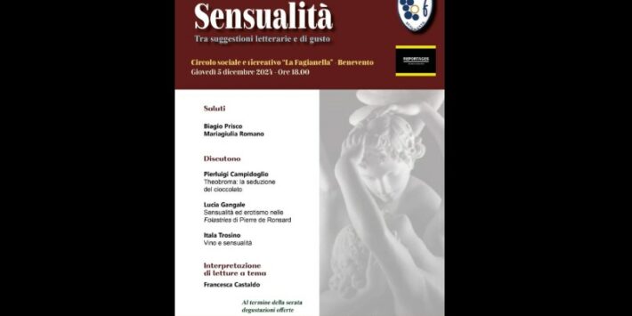 “Sensualità. Tra suggestioni letterarie e di gusto”