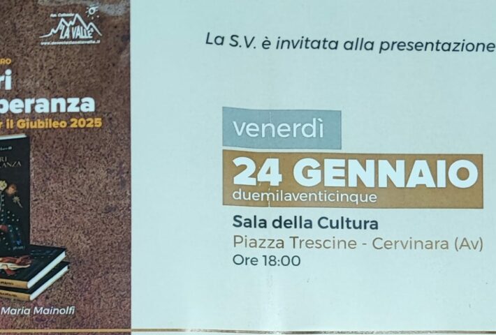 Presentazione libro ‘I misteri della speranza’