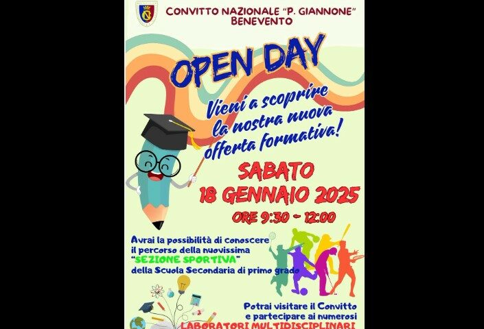 Open Day Convitto ‘Pietro Giannone’
