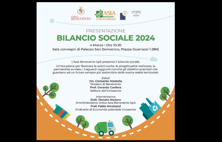 L’Asia presenta il bilancio sociale